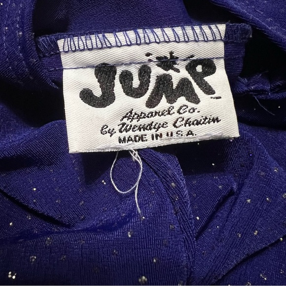 Vintage Jump 90s Celestial Maxi Dress Sz. M/L Sparkle Y2K Fairy Whimsical USA - Picture 4 of 6